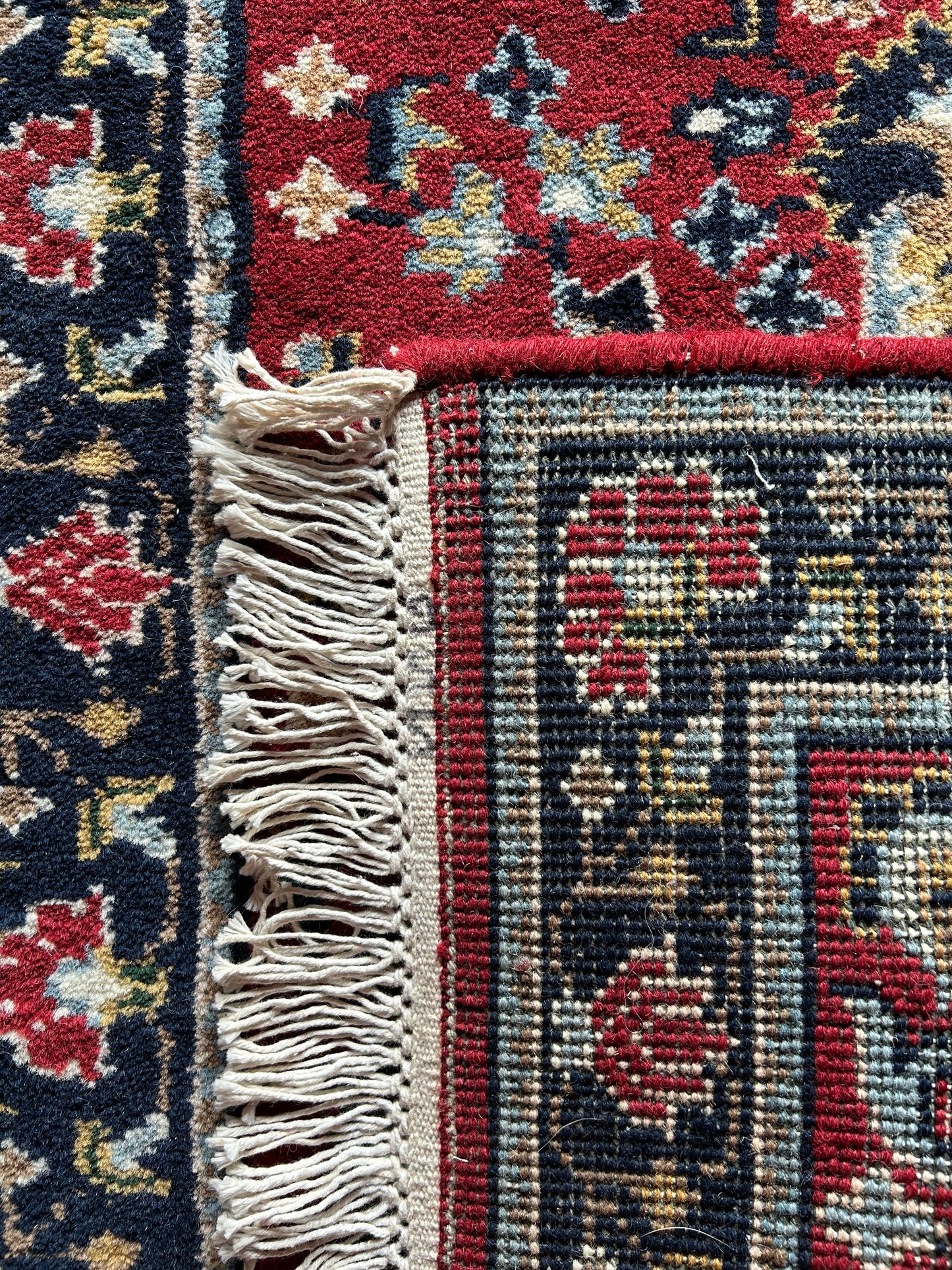 hand-knotted tabriz runner rug