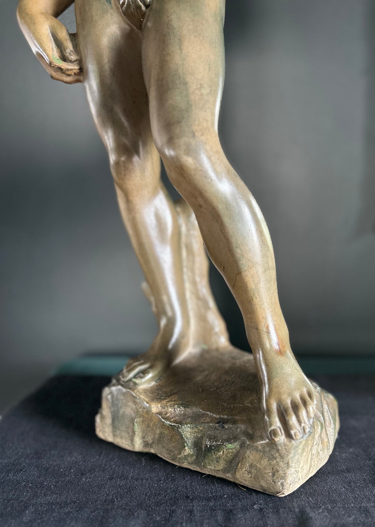 bronze statue, David of Michaelangelo