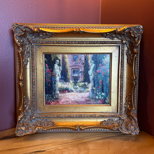 Lepere 'Larramet de Belot' reproduction with gilded frame