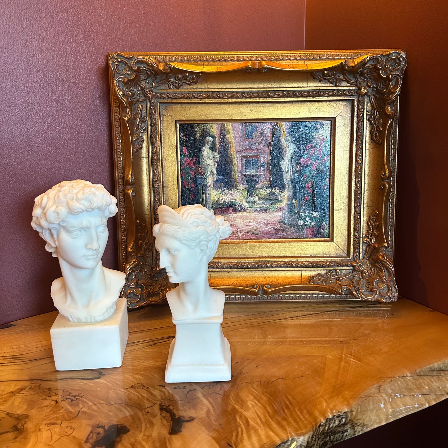 Lepere 'Larramet de Belot' reproduction with gilded frame