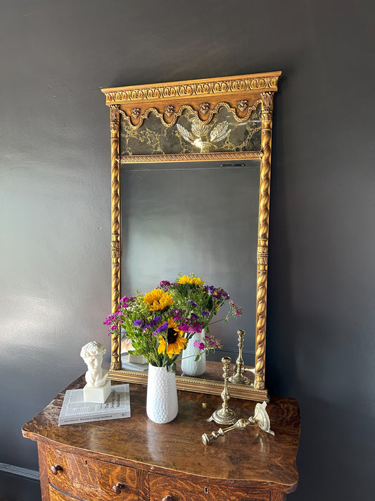 large ornate baroque mirror
