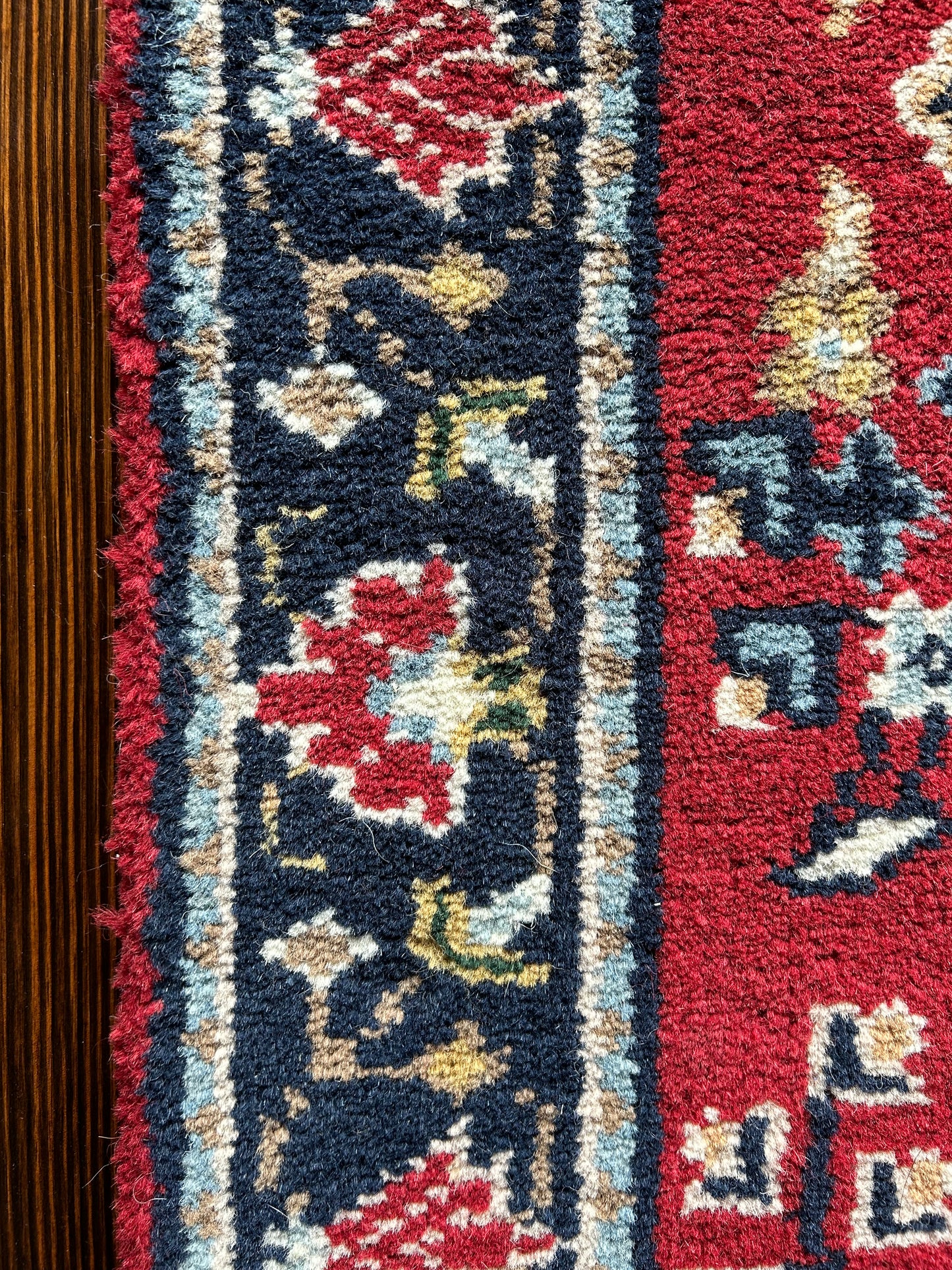 hand-knotted tabriz runner rug