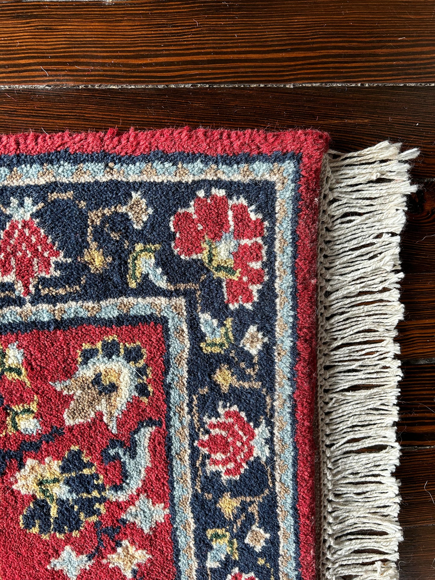 hand-knotted tabriz runner rug
