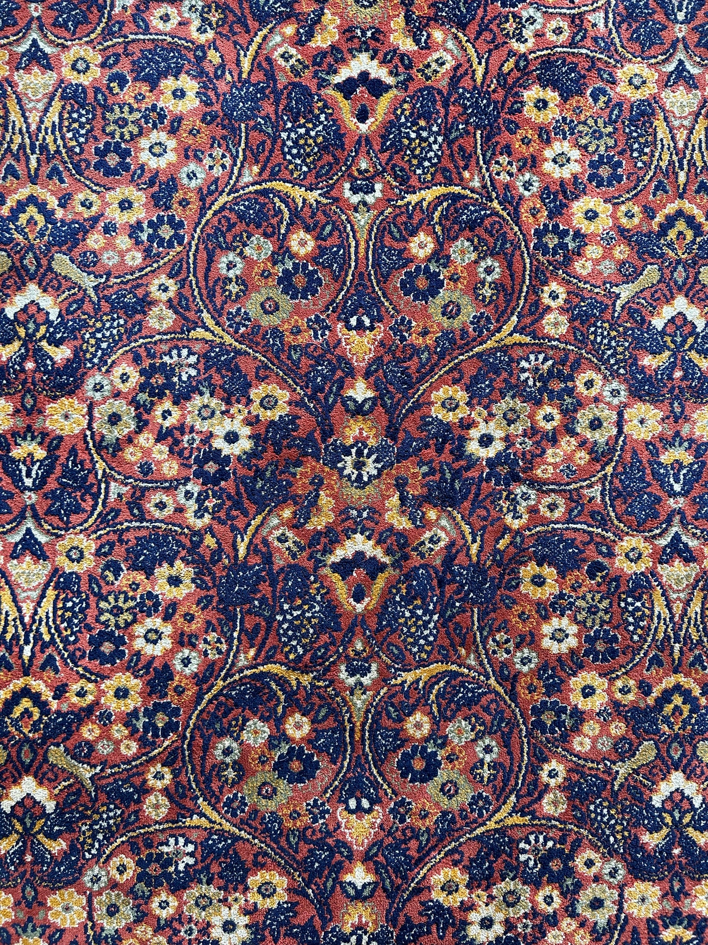 ornate tabriz-style rug