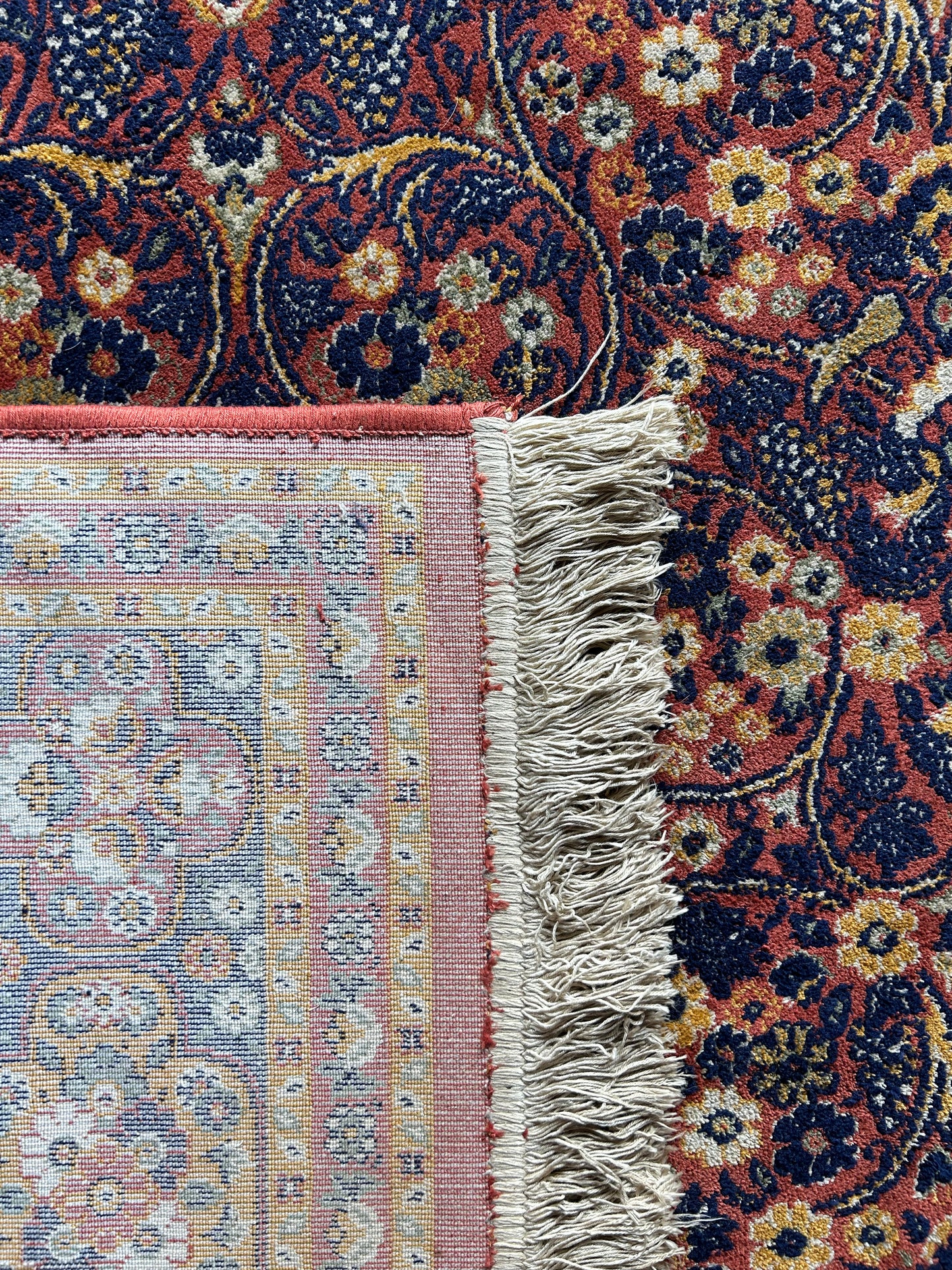 ornate tabriz-style rug