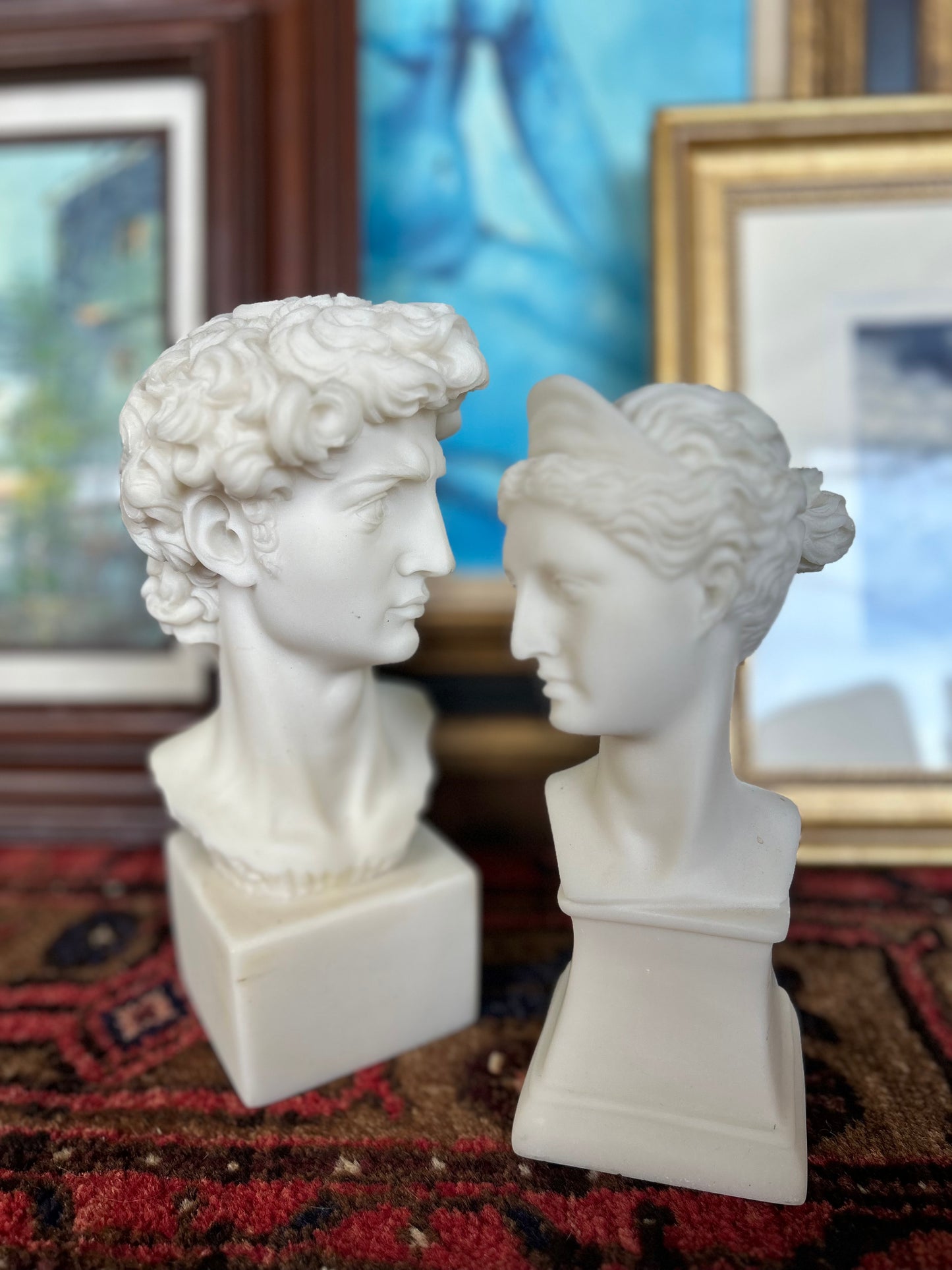 petite bust of david